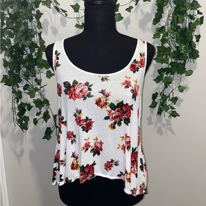 Ambiance | Floral Back Slit Top